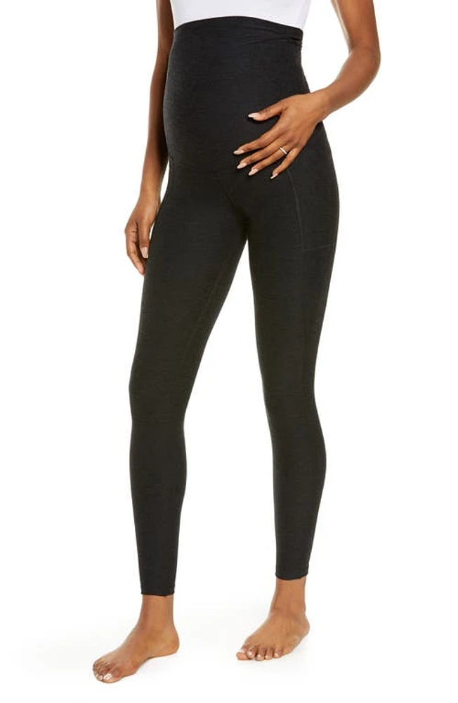 Beyond Yoga Out of Pocket High Waist Maternity Leggings at Nordstrom,