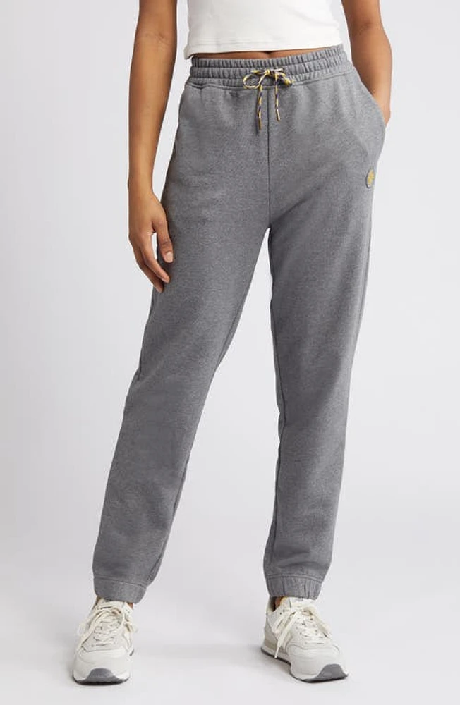 Gender Inclusive Goodee Lounge Organic Cotton French Terry Joggers Grey Melange at Nordstrom,