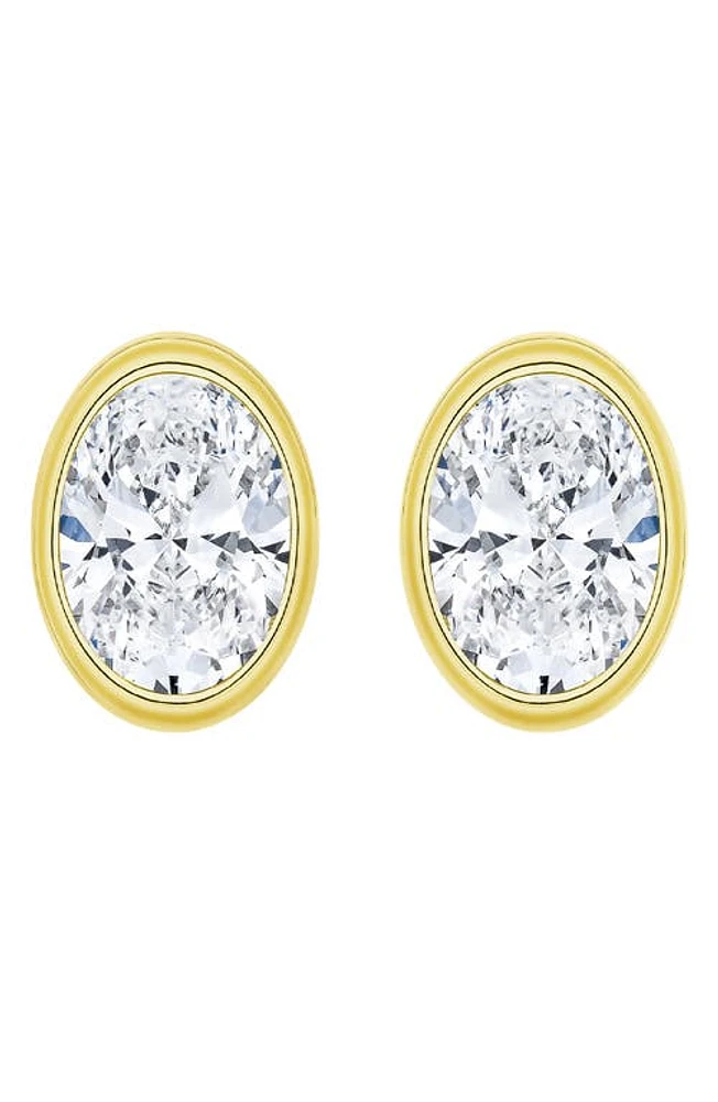 Mindi Mond Icon Diamond Stud Earrings in Yellow Gold/Diamond at Nordstrom