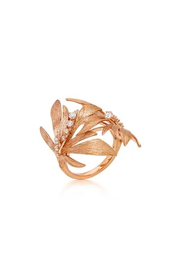 Hueb Bahia Diamond Ring in Pink Gold at Nordstrom, Size 7