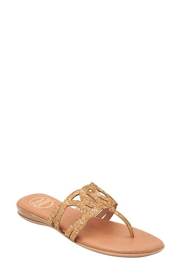 André Assous Nature Sandal Natural at Nordstrom,