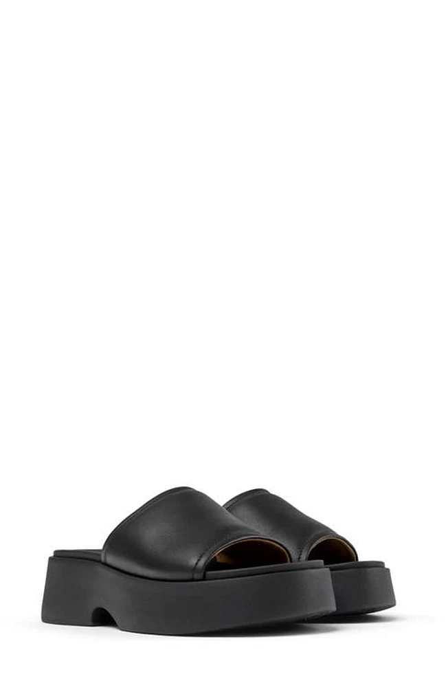 Camper Tasha Slide Sandal Black at Nordstrom,