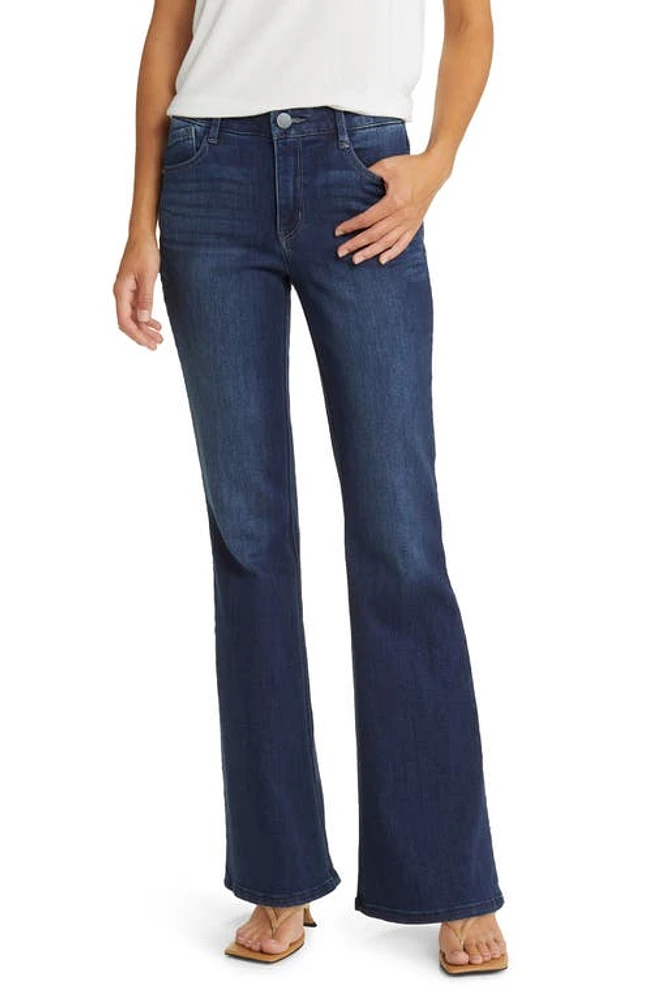 Wit & Wisdom 'Ab'Solution High Waist Flare Jeans Indigo at Nordstrom,