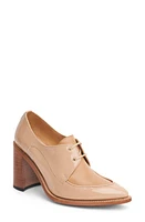 The Office of Angela Scott Miss Cleo Pointed Toe Loafer Pump Latte at Nordstrom,