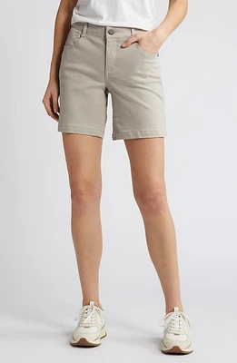 Wit & Wisdom 'Ab'Solution Mid Length Stretch Twill Shorts at Nordstrom,