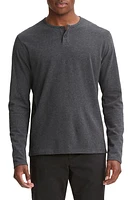 Vince Long Sleeve Sueded Jersey Henley H at Nordstrom,