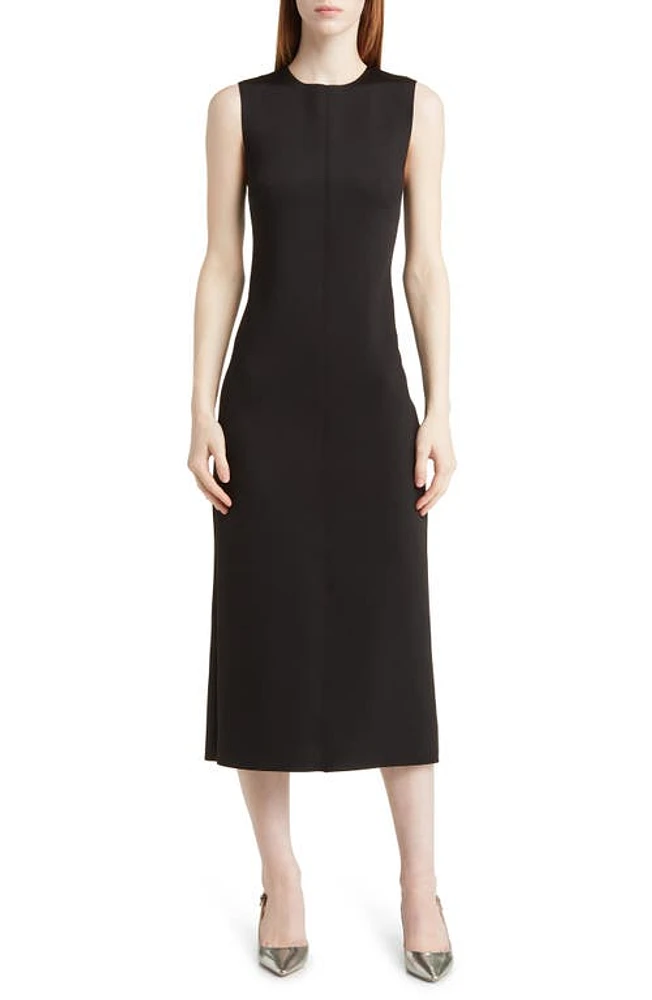 Nordstrom Sleeveless Sculpted Scuba Dress at Nordstrom,