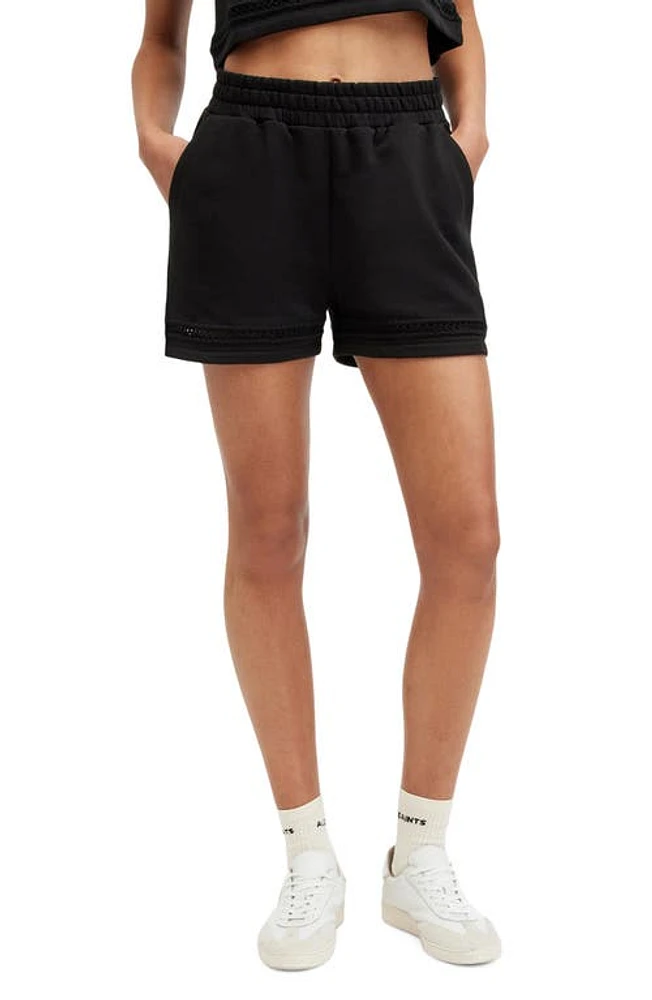 AllSaints Ewelina Lila Shorts at Nordstrom,