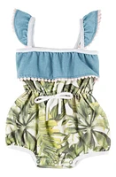 Miki Miette Willow Cotton Bubble Romper Cocoa Beach at Nordstrom,