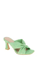 bcbg Rooba Slide Sandal Clover Raffia at Nordstrom,