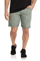 Johnny Bigg Colton Stretch Cotton Denim Shorts Sage at Nordstrom,