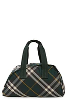 burberry Shield Check Nylon Duffle Bag in Ivy at Nordstrom