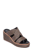 BERNARDO FOOTWEAR Kaian Wedge Sandal Multi at Nordstrom,