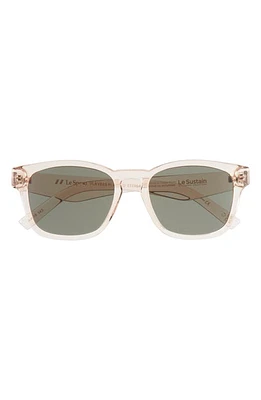 Le Specs Players Playa 54mm D-Frame Sunglasses in Sand at Nordstrom