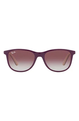 Ray-Ban 49mm Square Sunglasses in Violet at Nordstrom