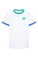 Nike Kids' Sportswear Ringer Graphic T-Shirt White at Nordstrom,