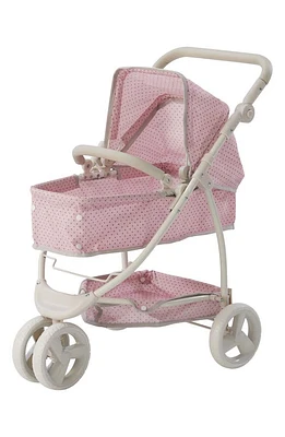 Teamson Kids Olivia's Little World 2-in-1 Doll Stroller in Pink/Grey at Nordstrom