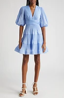 Zimmermann Pleated Tiered Minidress at Nordstrom,