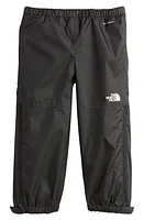 The North Face Kids' Antora Waterproof Packable Recycled Polyester Rain Pants Black at Nordstrom,