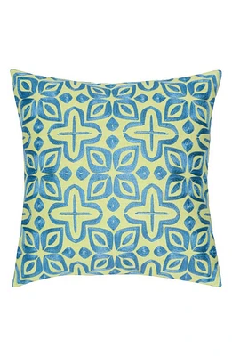 Rochelle Porter Beauty Cotton Accent Pillow in Blue/Sunshine at Nordstrom, Size 20X20