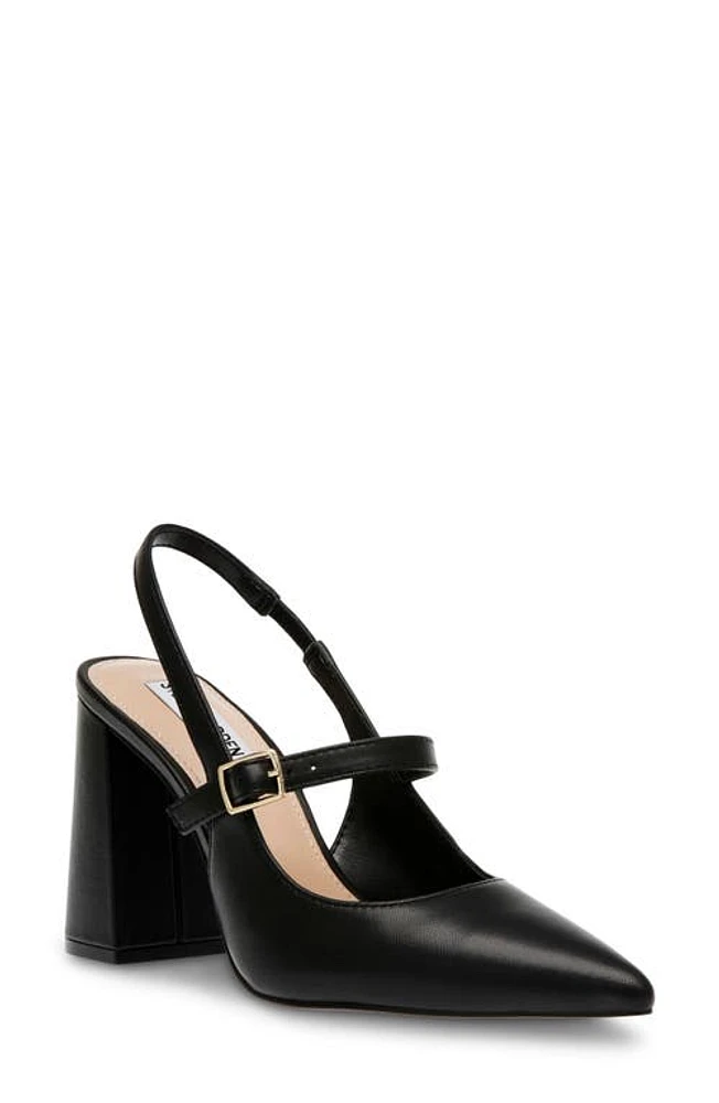 Steve Madden Maegan Pointed Toe Slingback Pump Leather at Nordstrom,