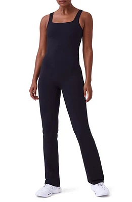 SPANX Booty Boost Jumpsuit Very Black at Nordstrom,