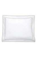 Matouk Ansonia Pillow Sham in White/Almond at Nordstrom