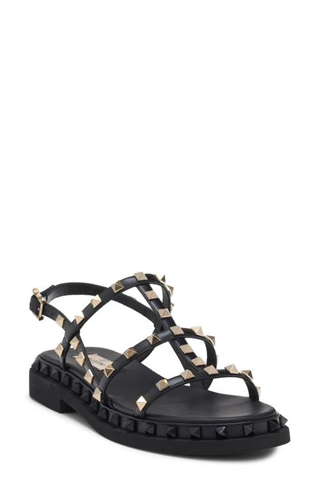 Valentino Garavani Rockstud M-Way Platform Sandal Nero at Nordstrom,