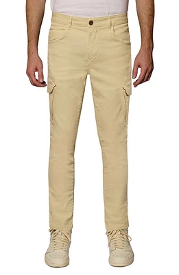 Monfrère Preston Slim Fit Cargo Jeans Sand at Nordstrom,