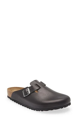 Birkenstock Boston Grip Clog in Vintage Black at Nordstrom, Size 9-9.5Us