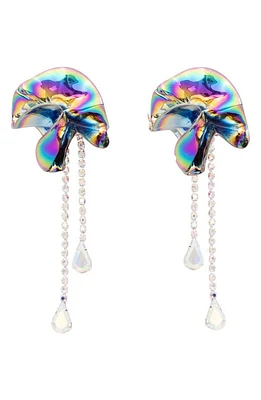 Sterling King Sylvia Crystal Drop Earrings in Oil Slick at Nordstrom