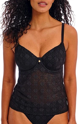 Freya Nomad Nights Underwire Plunge Tankini Top at Nordstrom,