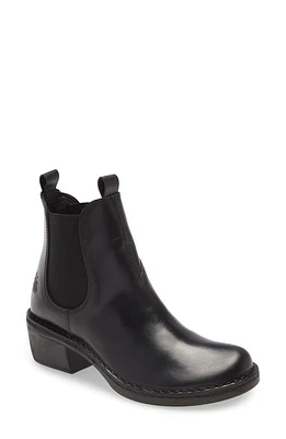 Fly London Meme Chelsea Boot in Black Leather at Nordstrom, Size 8-8.5Us