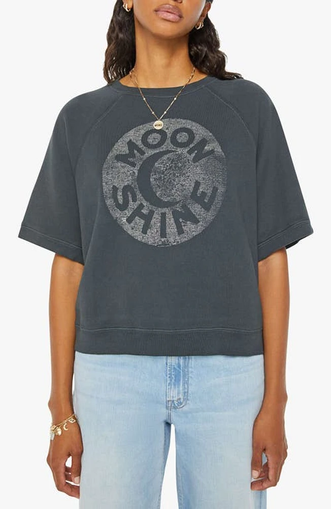 MOTHER The Concert Cotton Graphic T-Shirt Moonshine at Nordstrom,