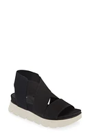 Eileen Fisher Chant Platform Sandal Black at Nordstrom,