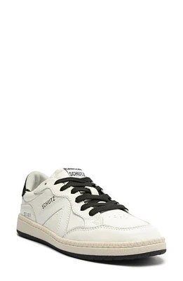 Schutz ST 001 Sneaker White/Black at Nordstrom,