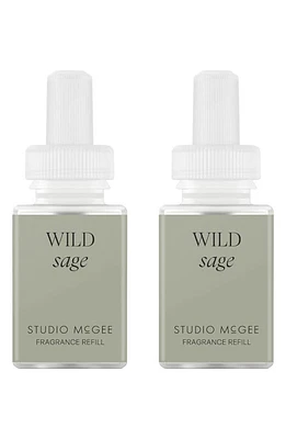 PURA x Studio McGee White Bergamot 2-Pack Diffuser Fragrance Refills in Wild Sage at Nordstrom