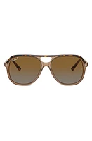 Ray-Ban Kids' Bill Junior 52mm Gradient Square Sunglasses in Brown Grad at Nordstrom