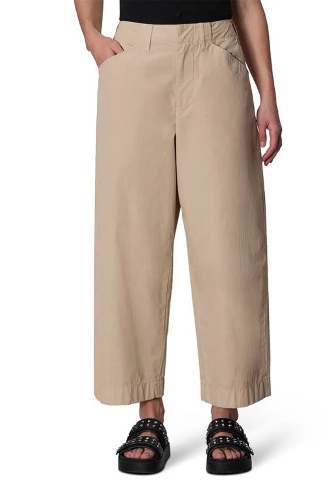 rag & bone Banks Cotton Ankle Pants Khaki at Nordstrom,