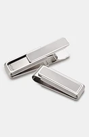 M-Clip Polished Border Money Clip in Silver at Nordstrom