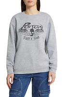 Vinyl Icons Poison Fleece Graphic Sweatshirt Heather Grey at Nordstrom,