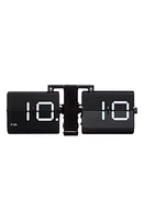 CLOUDNOLA Flipping Out Flip Digital Clock in Black On Black at Nordstrom