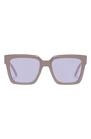 Le Specs Trampler 54mm Square Sunglasses in Putty at Nordstrom