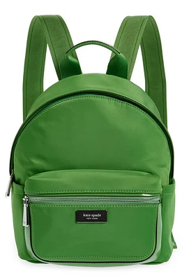 Kate Spade New York small sam icon recycled nylon backpack in Ks Green at Nordstrom