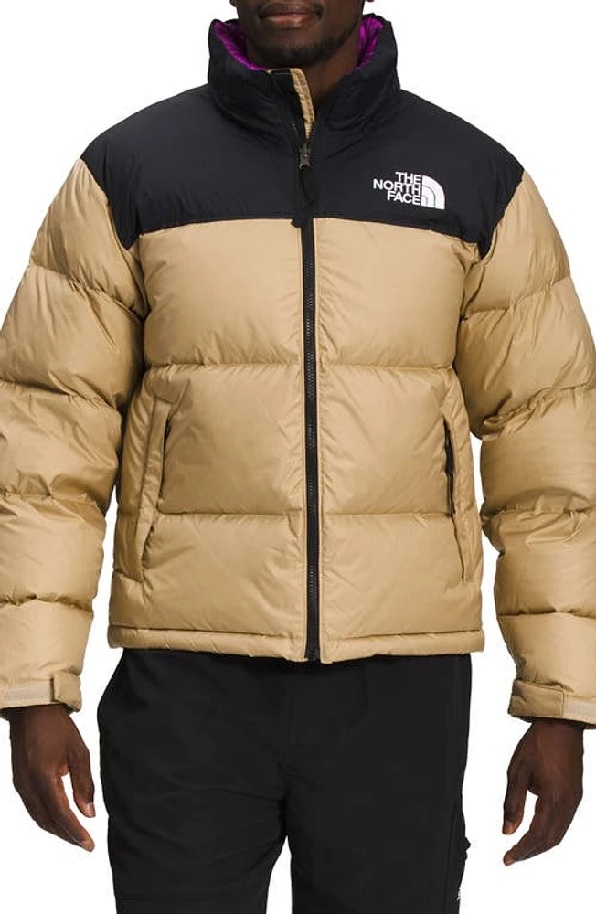 The North Face Men's 1996 Retro Nuptse 700 Fill Power Down Packable Jacket Khaki Stone at Nordstrom, R