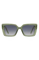 Marc Jacobs 52mm Gradient Square Sunglasses in /Grey Shaded at Nordstrom