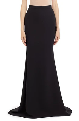 Valentino Garavani Silk Cady Couture Maxi Skirt in 0No-Nero at Nordstrom, Size 6 Us