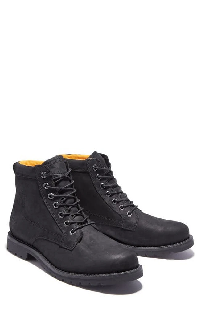 Timberland Redwood Falls Waterproof Moc Toe Boot Jet Black at Nordstrom,