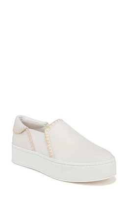 Vince Warren Platform Slip-On Sneaker Whtfm/Natrl at Nordstrom,