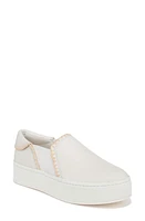 Vince Warren Platform Slip-On Sneaker Whtfm/Natrl at Nordstrom,